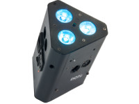 Ibiza Projetor Par C/ 3 LEDS 4W RGBW DMX
